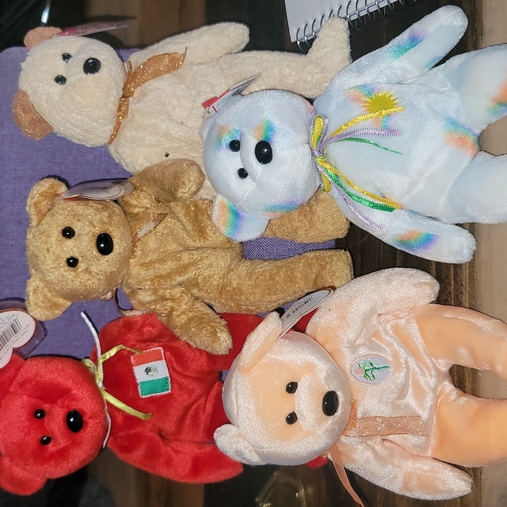 Ty Beanie Baby Bear Bundle - Picture 1 of 6